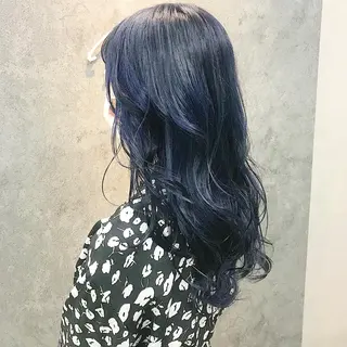 セミロング 所渉/韓国レイヤー /ウルフカットのヘアスタイル