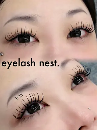 マツエク・マツパ intime内nest.所属・🤍nest. エリ🤍のマツエク・マツパデザイン