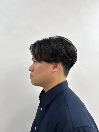 ミディアム lit.所属・メンズカット モデル募集 / 岡本のヘアスタイル