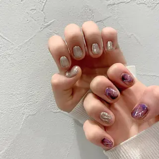 ネイル 佐藤 まりえのネイルデザイン