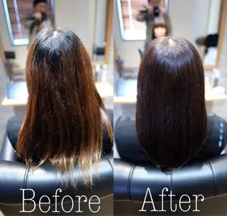 セミロング 💐伊勢崎/髪質改善 Dears 公式💐のヘアスタイル