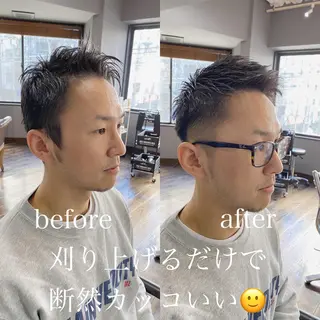 ショート ヘアアレンジ メンズ 店長✂️KOTA✂️ oggiottoのヘアスタイル
