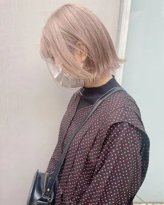 ミディアム カラー salowin神戸三宮suite所属・工藤 貫多のヘアスタイル