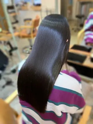 ロング 🫧縮毛矯正支持率 No.1 ほのか🫧のヘアスタイル