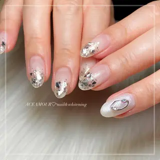 ネイル ネイル/耳つぼ /新ホワイトニングのネイルデザイン