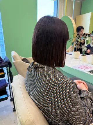ミディアム 髪質改善/透明感カラ ー/Ayana 🍒のヘアスタイル