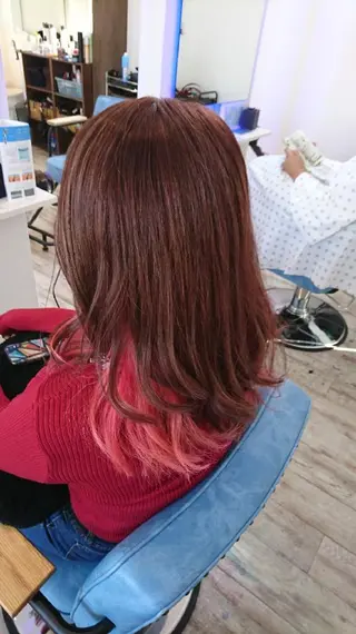 ロング カラー 中嶌 健一のヘアスタイル