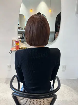 ミディアム 大久保 愛のヘアスタイル