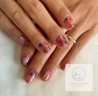 ネイル atelier AURA ｱﾄﾘｴ ｱｳﾗ所属・atelier AURAのネイルデザイン