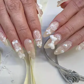 ネイル 🩷120%可愛い 保証🎀fein.のネイルデザイン