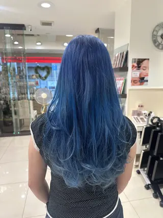 カラー ブリーチカラー /メンズパーマ/陸のヘアスタイル