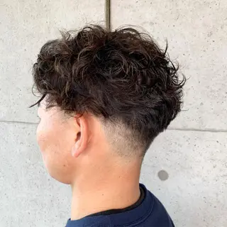 パーマ メンズ 福森 みずきのヘアスタイル