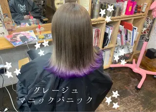 ミディアム カラー Pages所属・カラーモデル募集ෆ SAEのヘアスタイル