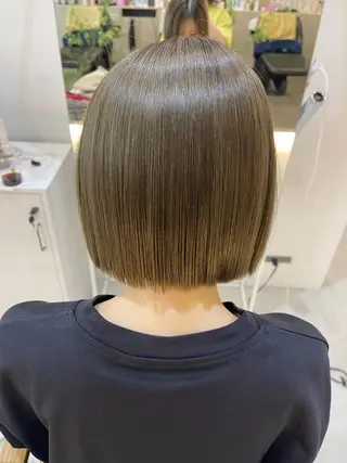 ミディアム パーマ 柴田泰秀sotti. 髪質改善/ブリーチのヘアスタイル