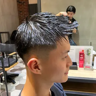 ショート パーマ メンズ 梅田/メンズ専門 ／加地光尊のヘアスタイル