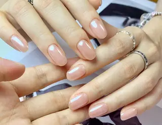 ネイル By moonネイル 🌷ワンホン/韓国風のネイルデザイン