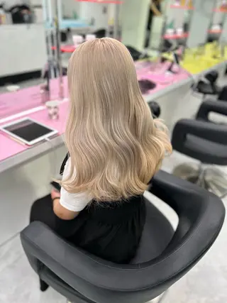 カラー トレンドモテカラー 🩷色落ちまで可愛くのヘアスタイル