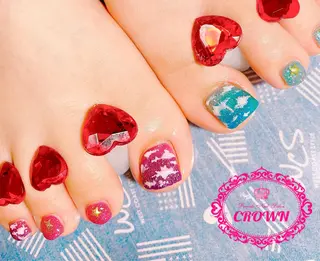 ネイル CROWN プライベートサロンのネイルデザイン
