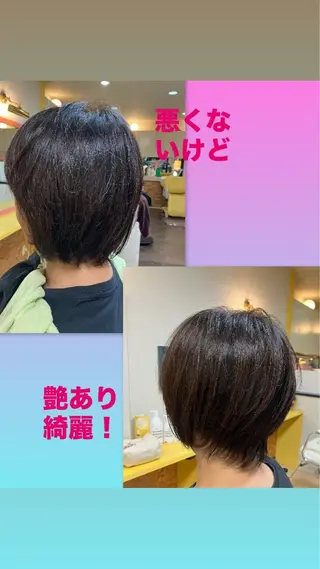 ショート カラー 横田  尚登のヘアスタイル