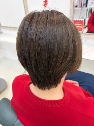ショート 柴田 結衣のヘアスタイル
