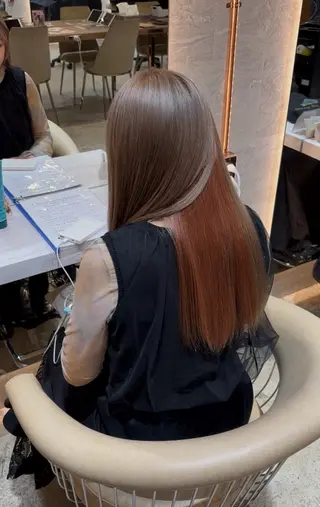 ロング Lond espoir所属・カット/縮毛矯正/ 🎀さらさ🎀のヘアスタイル