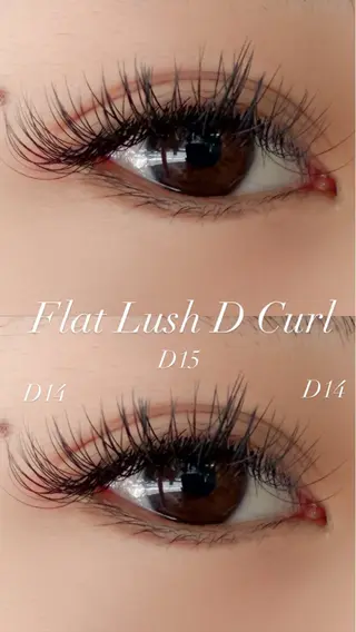 マツエク・マツパ Tripod所属・Tripod しおんのマツエク・マツパデザイン