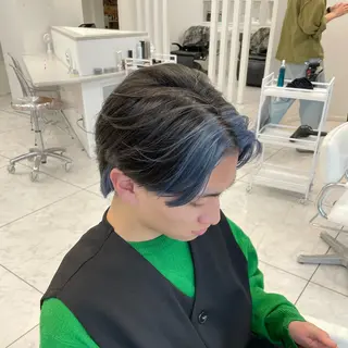 ショート カラー メンズ Ace men's salon 岡崎店所属・🔥メンズ特化美容師 🔥石川大雅のヘアスタイル
