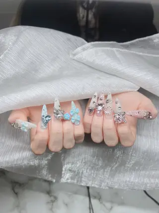 ネイル Lee Nails チップ長さだし専門店のネイルデザイン