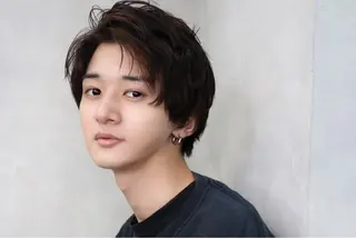 ミディアム カラー パーマ メンズ SALOWIN所属・半個室メンズ カット🥕羽鳥淳妃のヘアスタイル