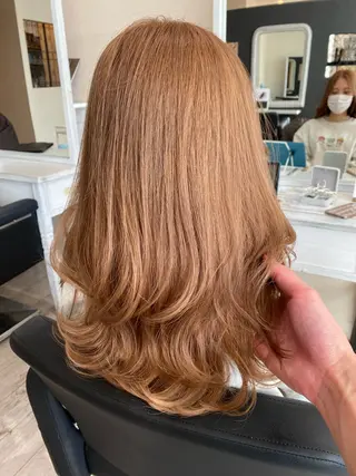 ロング カラー APPEL所属・APPEL hair ／岡山のヘアスタイル