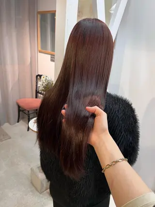 ロング カラー ボブ/色素薄めカラー RISAのヘアスタイル