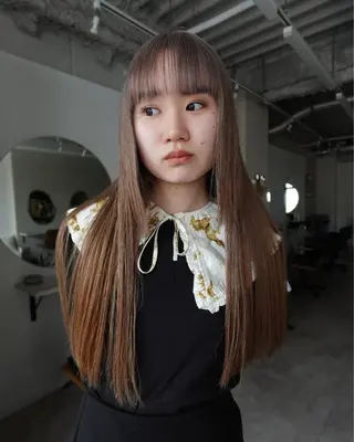 ロング カラー aya/メンズヘア/ メンズカット/ボブのヘアスタイル