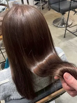 ロング 暖色カラー🌺／ 髪質改善🌿／ゆうかのヘアスタイル