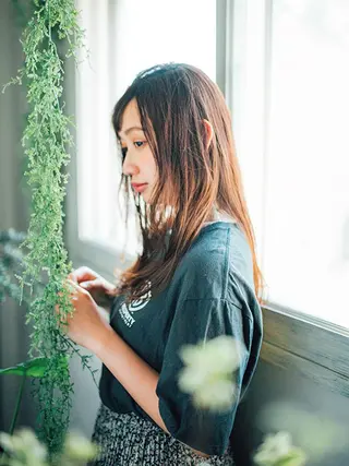 セミロング カラー ルシエ吉祥寺所属・🥖牧野 純🥖のヘアスタイル