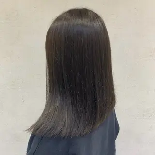 セミロング 艶カラー/暖色カラー /透明感/ryutoのヘアスタイル