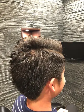 ショート パーマ メンズ 【店長】福田 健人のヘアスタイル