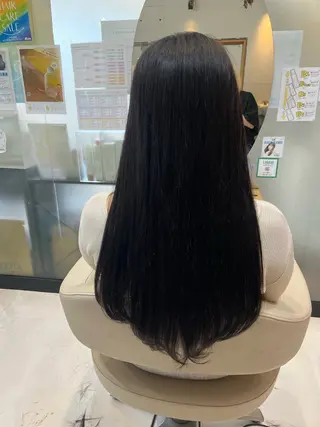 ロング 野村 奈里亜のヘアスタイル