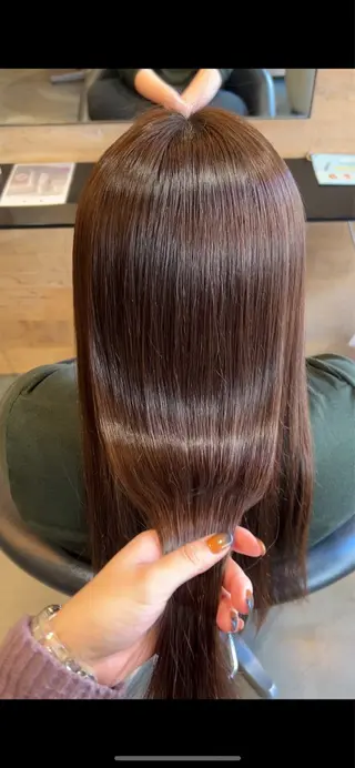 ロング moeka/札幌/ 透明感カラーのヘアスタイル