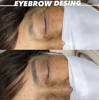 アイブロウ 北山／ボブ／レイヤー /maru☺︎のヘアスタイル