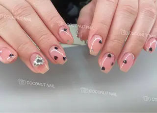 ネイル 神田 ココナッツのネイルデザイン