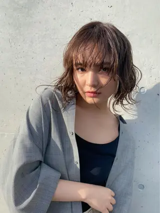 ミディアム ✨achieve hair ✨のヘアスタイル