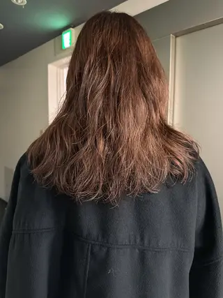 ロング カラー パーマ ボブ/レイヤー/ケア パーマ/リュウタのヘアスタイル