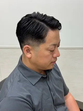 ショート パーマ メンズ YOSHIZAWA Inc. PREMIUM 築地所属・💈Hisa ／ 理容師💈のヘアスタイル