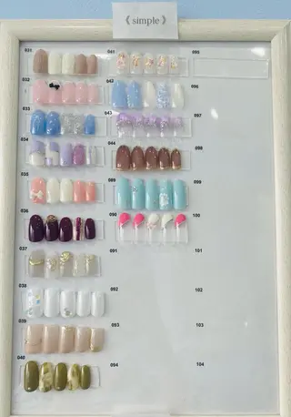 ネイル M'CLAIR所属・M'CLAIR makikoのネイルデザイン