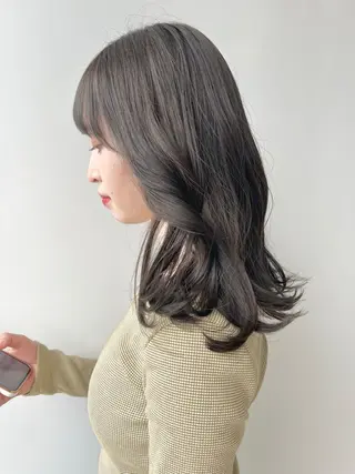 ロング 田川 弥空のヘアスタイル