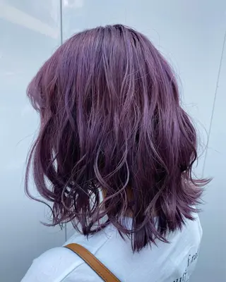 ミディアム カラー ブリーチ指名No.1 Daikiのヘアスタイル