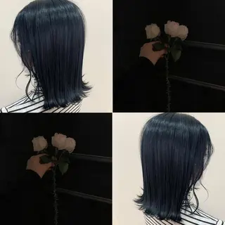 ミディアム カラー 暖色専門美容師🎀 お客様満足度◎のヘアスタイル