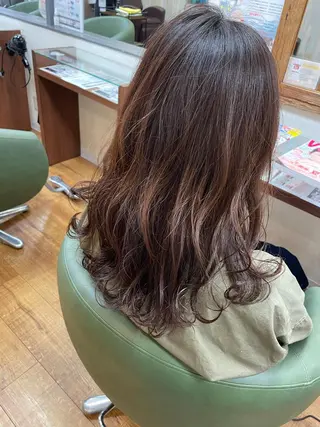 セミロング ヘアアレンジ march merryのヘアスタイル