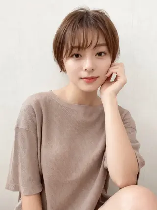 ショート l-blossom所属・榎本 美雪のヘアスタイル