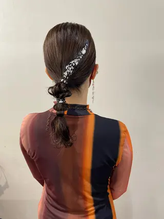 セミロング ヘアアレンジ Stir maison[ステアメゾン]所属・layer cut 店長/MIKUのその他イメージ